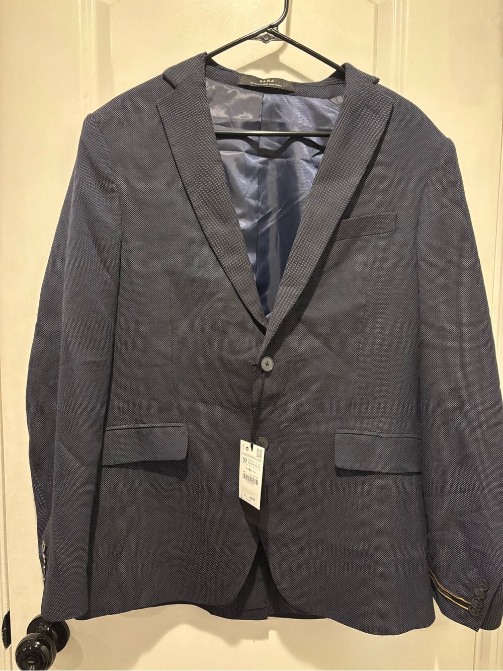Mens Zara Navy Blue dinner jacket/Blazer